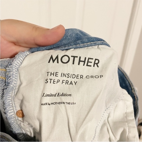 Mother The Insider Crop Step Fray - Picture 7 of 7